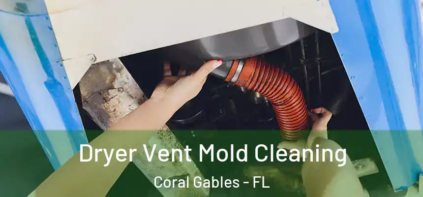 Dryer Vent Mold Cleaning Coral Gables - FL